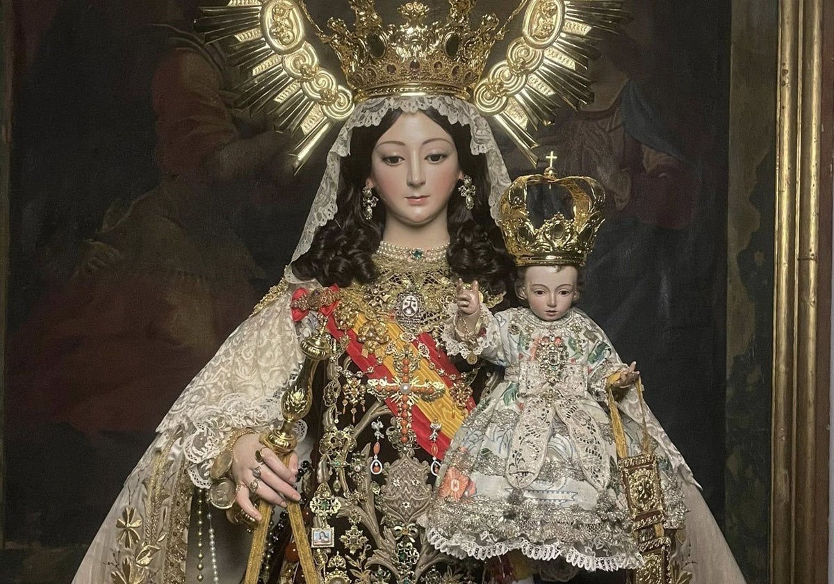 Nuestra Señora del Carmen de San Cayetano, preparada para sus cultos de este año
