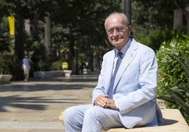 El alcalde de Málaga, Francisco de la Torre, posa para ABC