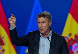 Feijóo quiere evitar el error de otra movilización de la izquierda como el 23J