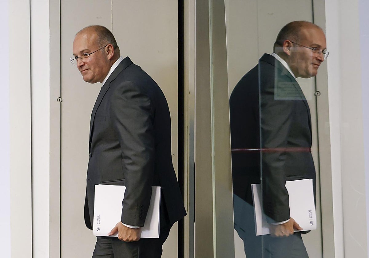 El nuevo secretario general del PP, Miguel Tellado