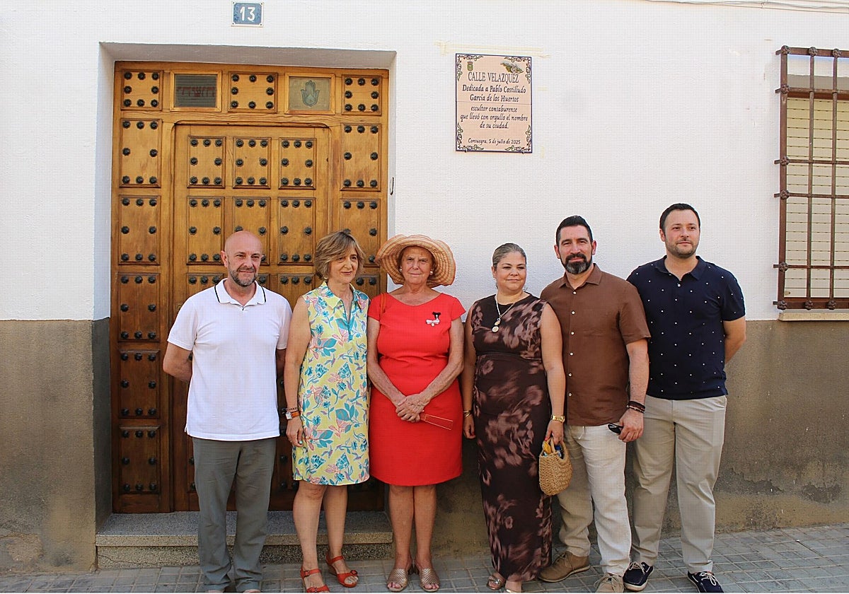 Homenaje a pablo Costilludo en Consuegra