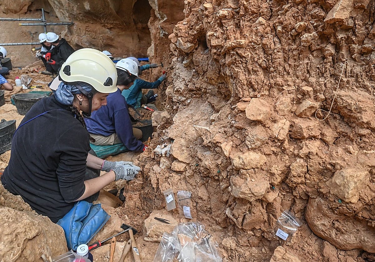 Yacimiento 'Gran Dolina', en Atapuerca (Burgos)