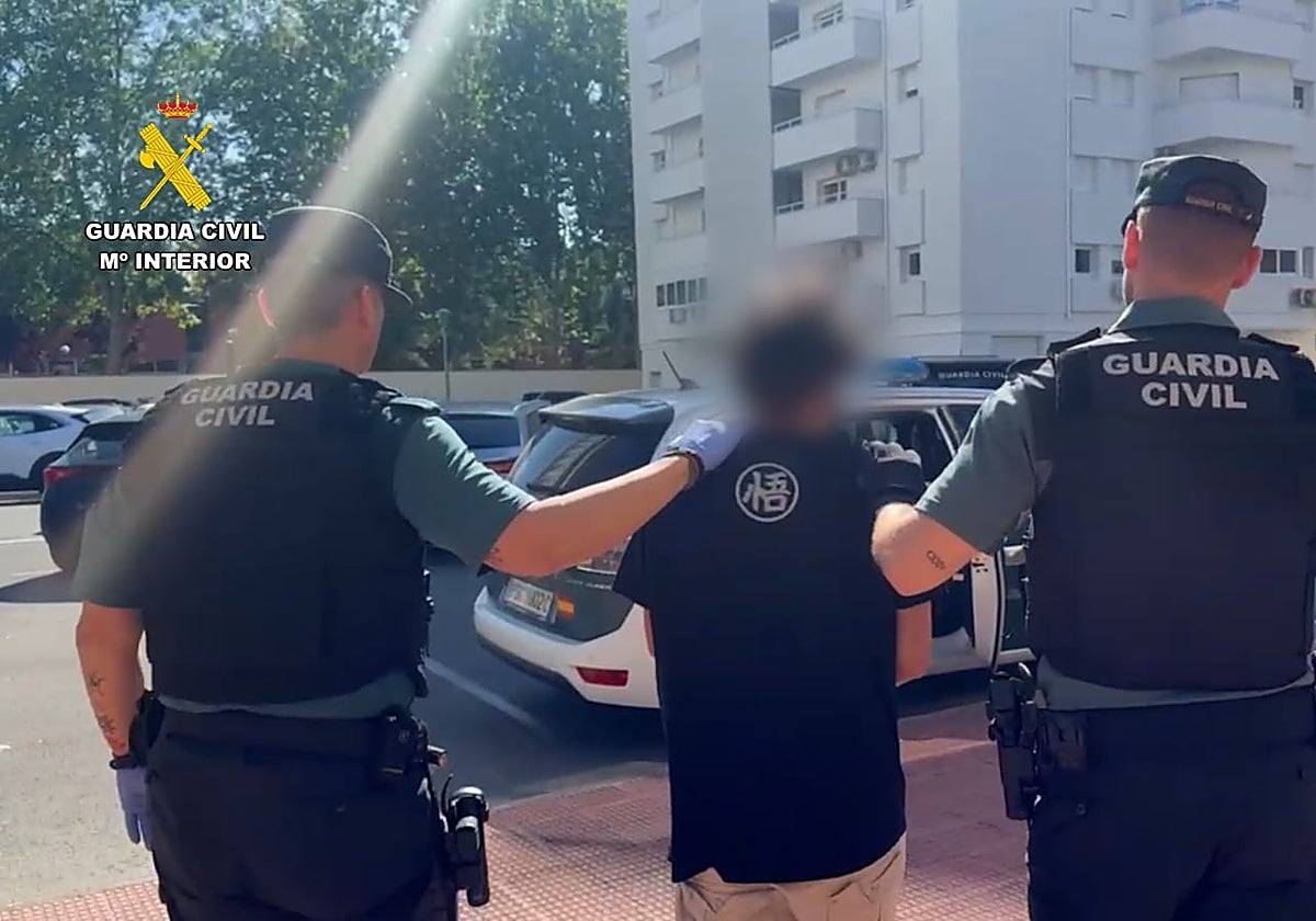 Imagen del detenido por presunta agresión sexual a tres menores en el Condado de Treviño (Burgos)