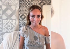 La influencer Natalia Palacios se pone botox en la frente y esta es su reacción al verse: «Siento que estoy en una pesadilla»
