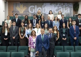 Globalcaja inicia la séptima edición de 'Globaltalent' con la incorporación de 21 jóvenes