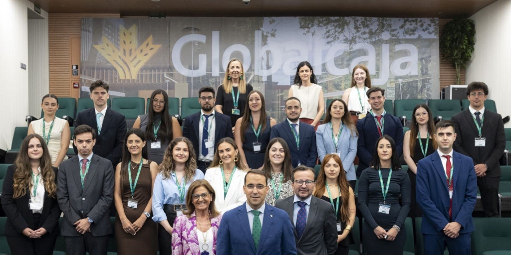 Globalcaja inicia la séptima edición de  Globaltalent  con la incorporación de 21 jóvenes
