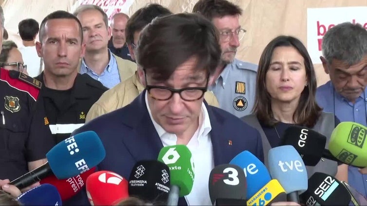 Illa se muestra optimista con la evolución del incendio de Tarragona pero pide prudencia