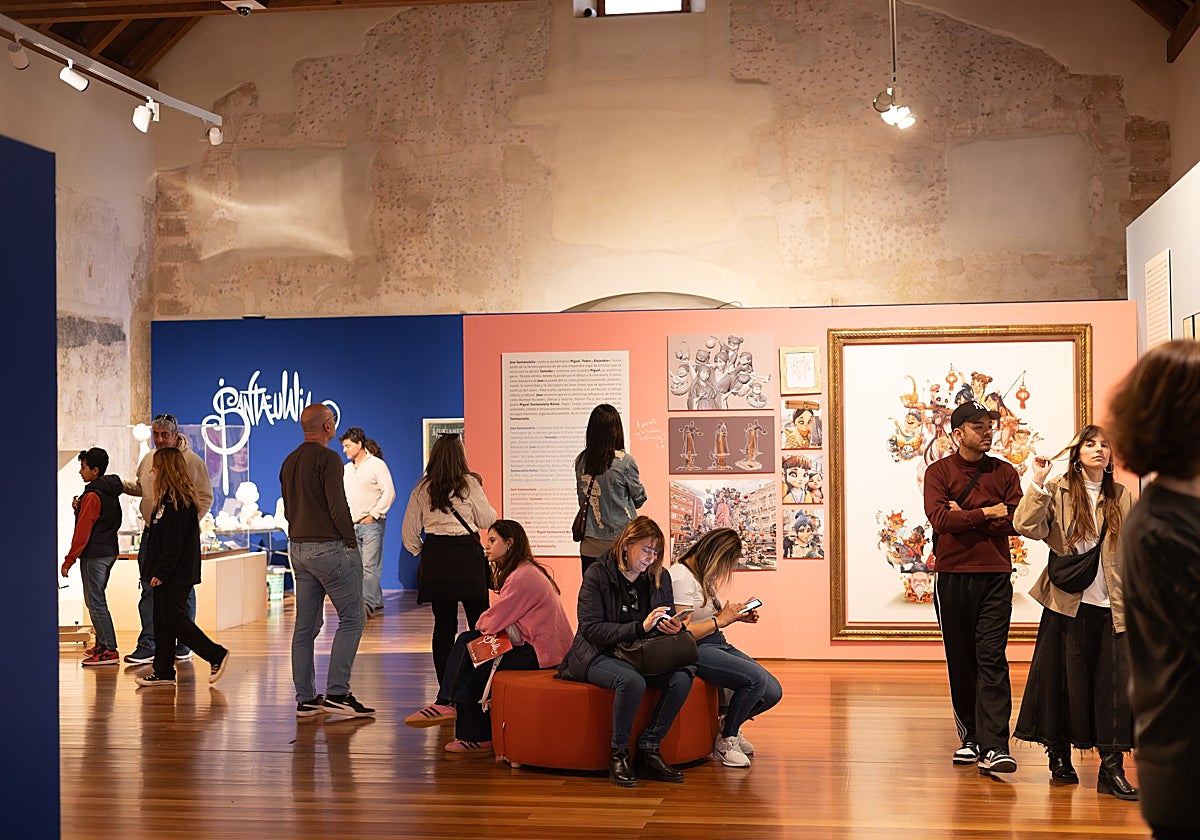 Imagen de una exposición en el Centre del Carme de Valencia
