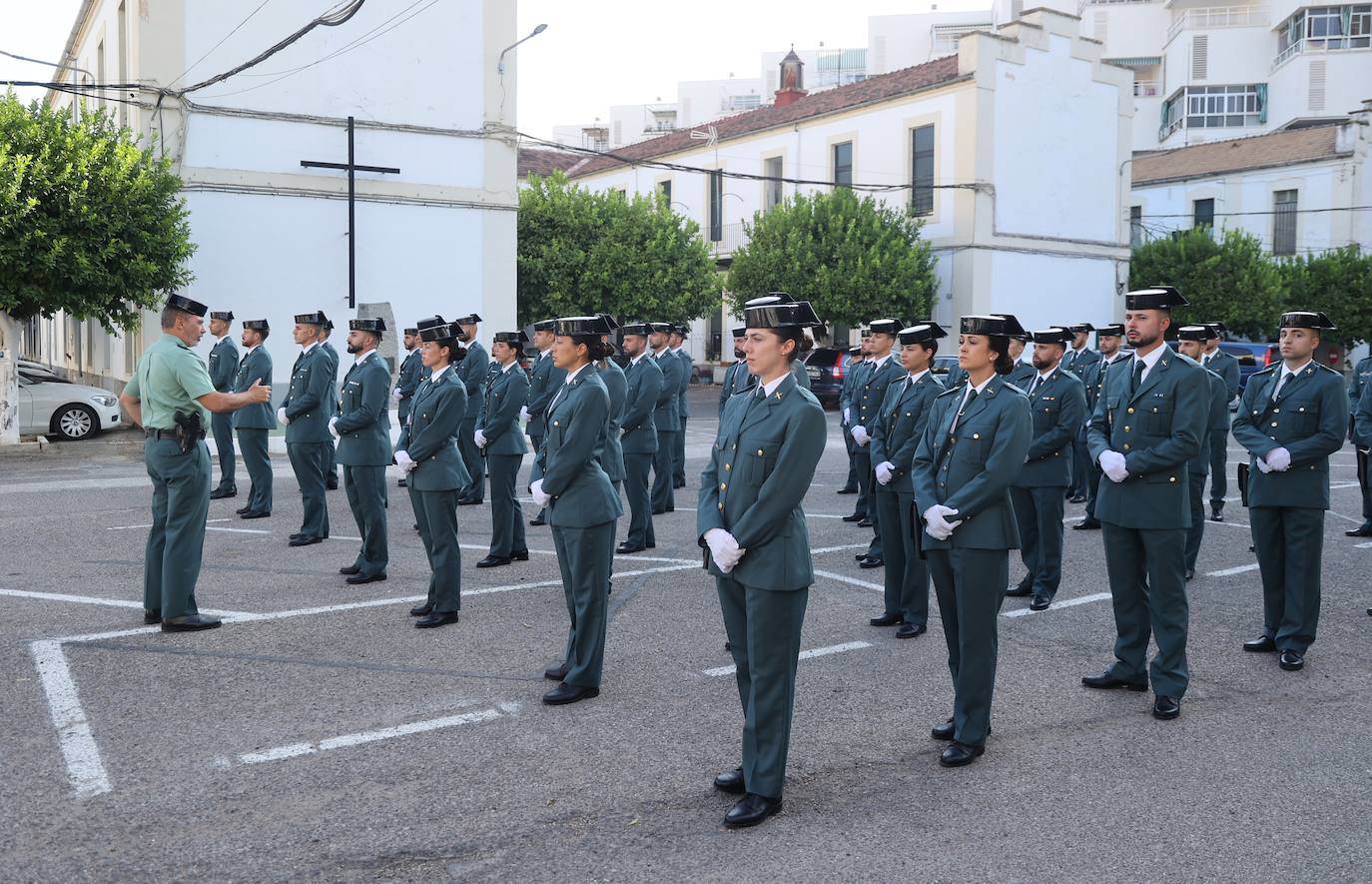 La incorporación de agentes en prácticas a la Guardia Civil de Córdoba, en imágenes