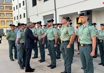 Casi 200 agentes alumnos se incorporan a las prácticas a la 12ª Zona de la Guardia Civil en Castilla y León