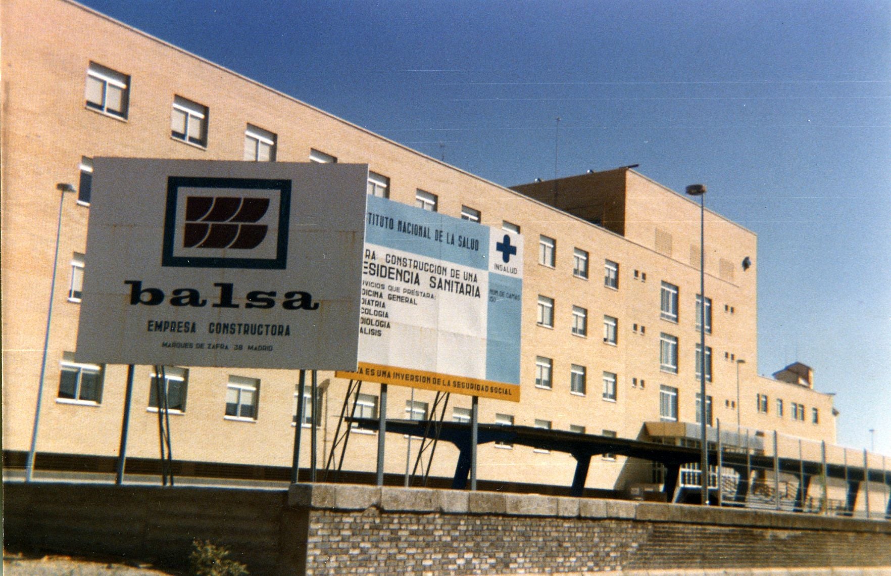 La construcción e inauguración del hospital de Pozoblanco, en imágenes