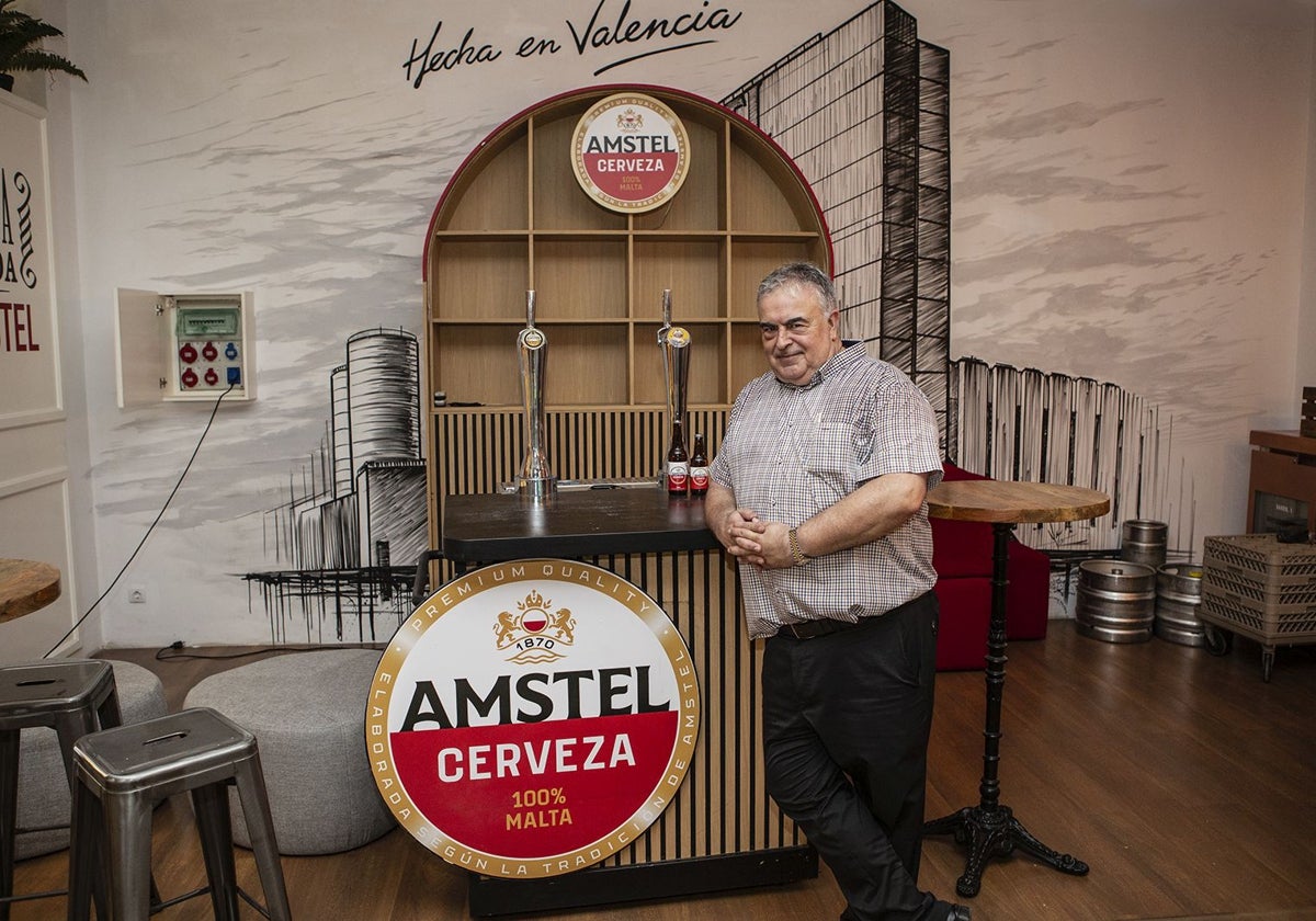 Imagen de Rafa Sánchez, maestro cervecero de Heineken España entre 1987 y 2023