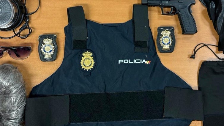 Detenido un hombre por hacerse pasar por policía para cometer robos en Madrid