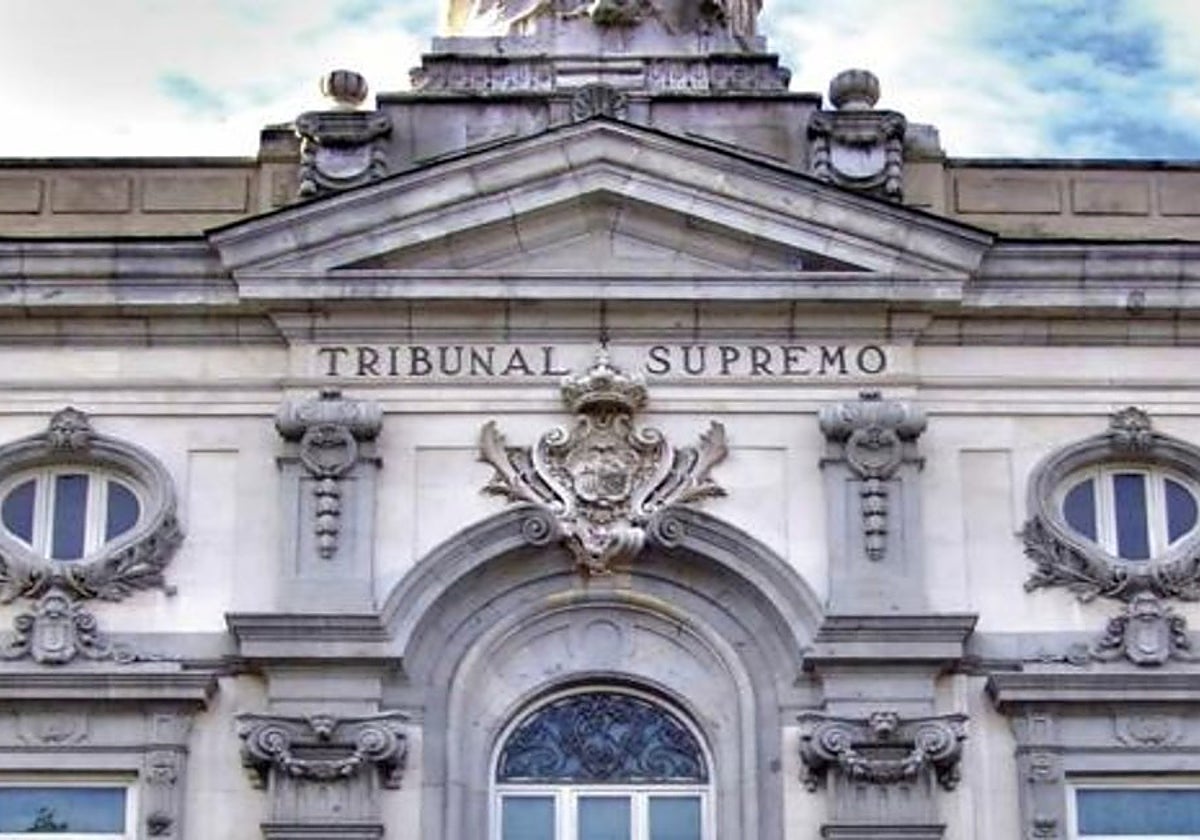 Fachada del Tribunal Supremo en Madrid
