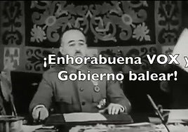 Franco 'resucita' para aplaudir a Prohens: así cargan contra PP y Vox los docentes nacionalistas