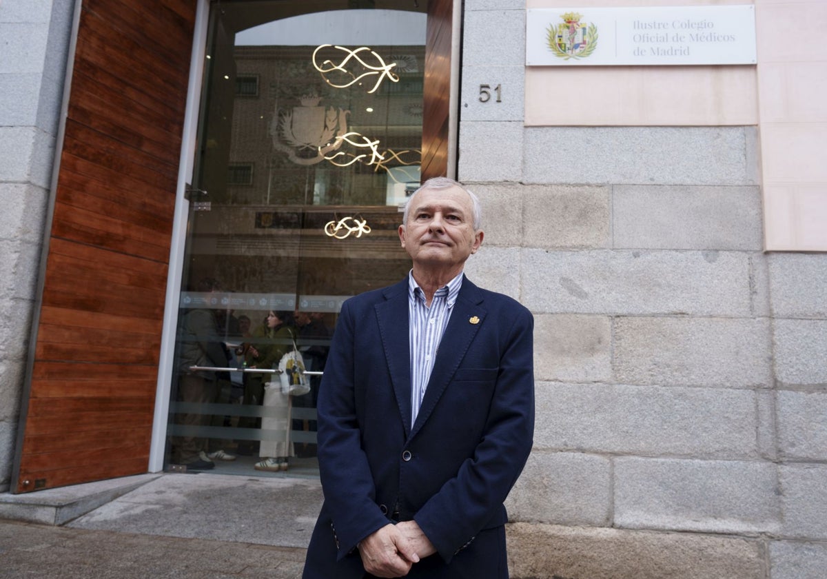 Tomás Merina, ganador de las elecciones al Colegio de Médicos de Madrid