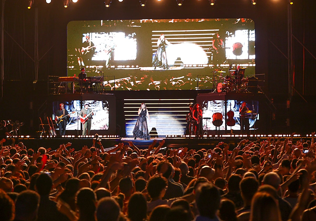 Concierto de Amaral en el festival Córdoba Live