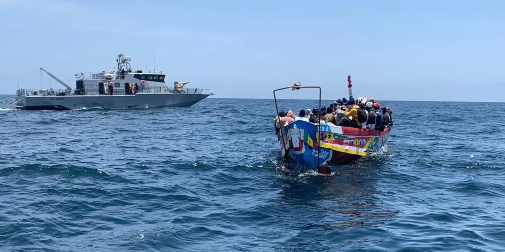 Senegal localiza a más de 200 migrantes que se preparaban para cruzar la Ruta Canaria