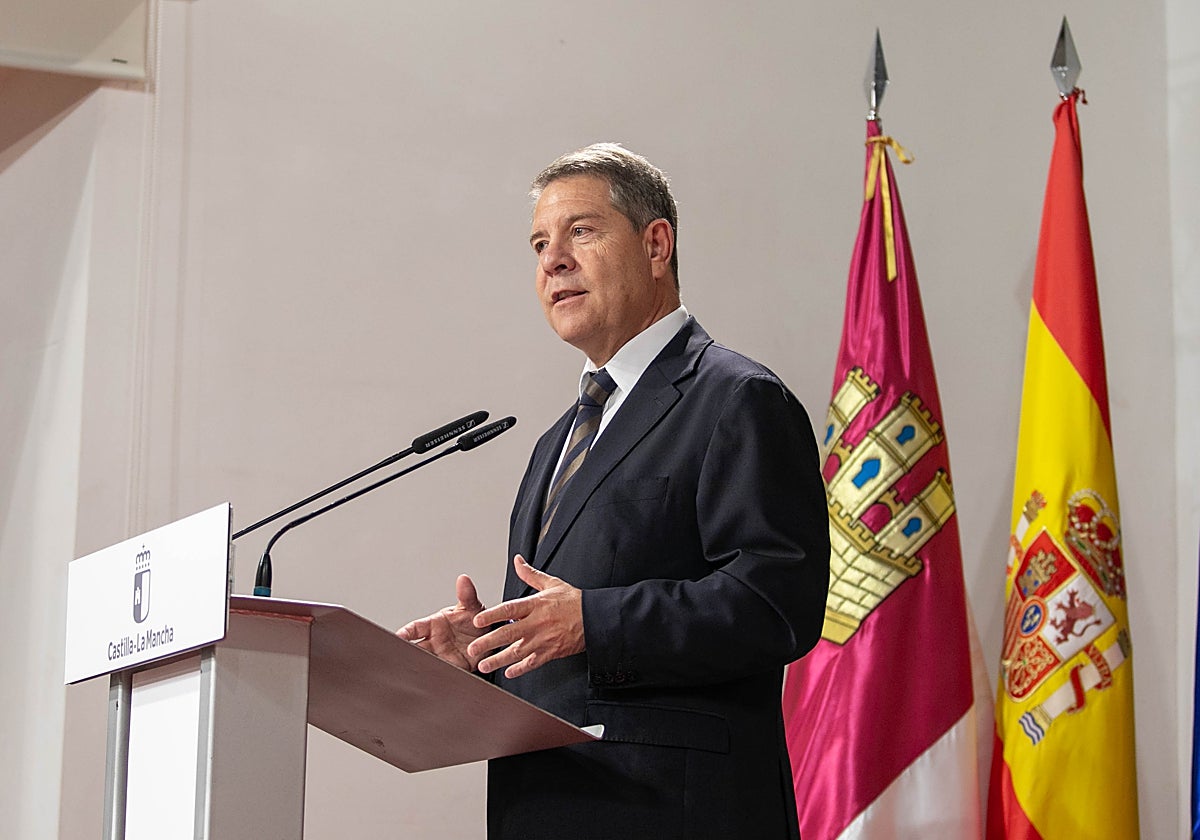 Page este jueves en el Palacio de Fuensalida