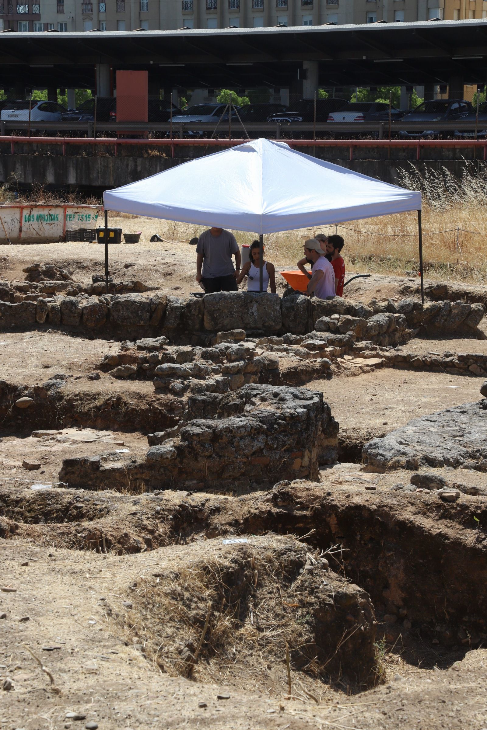 La excavación arqueológica en Cercadilla en Córdoba, en imágenes