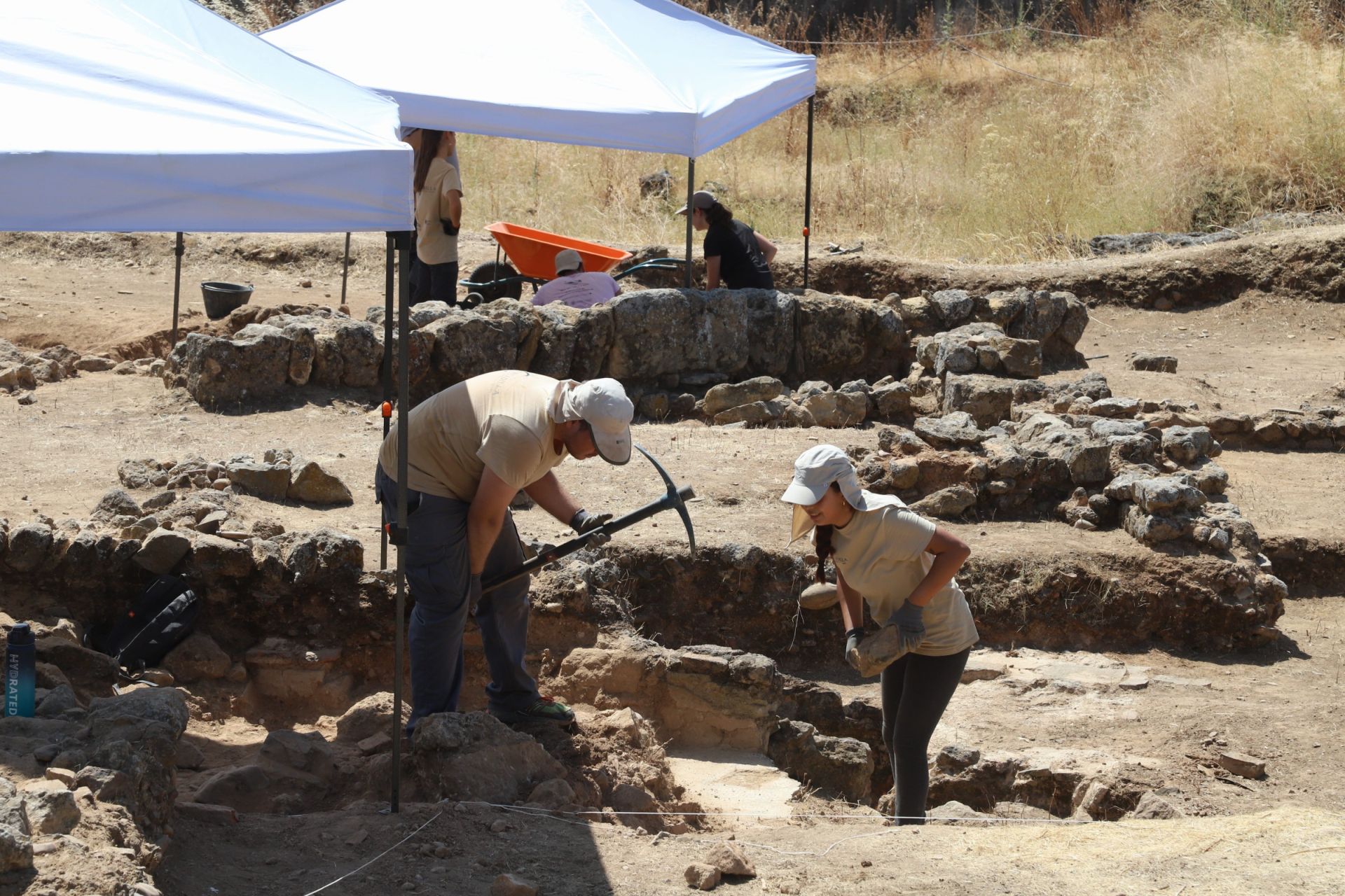 La excavación arqueológica en Cercadilla en Córdoba, en imágenes