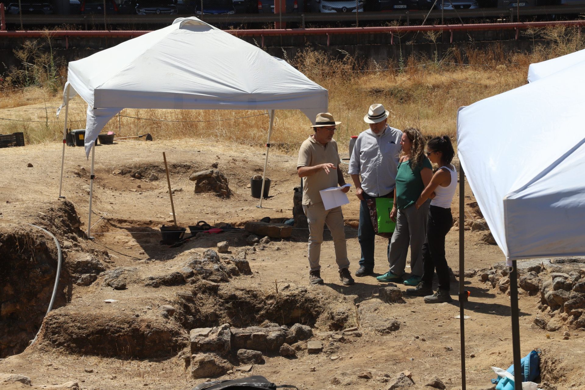 La excavación arqueológica en Cercadilla en Córdoba, en imágenes