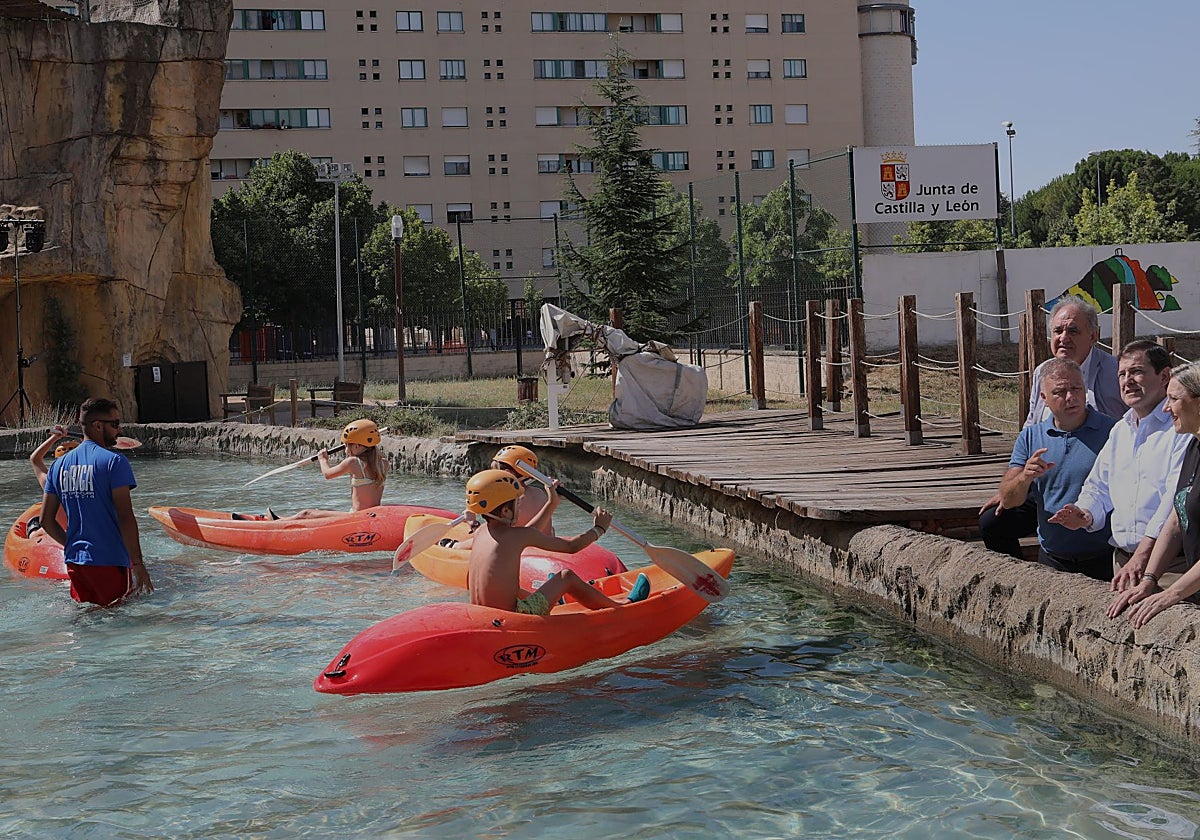 El presidente de la Junta, Alfonso Fernández Mañueco, en la presentación del Bono Infantil
