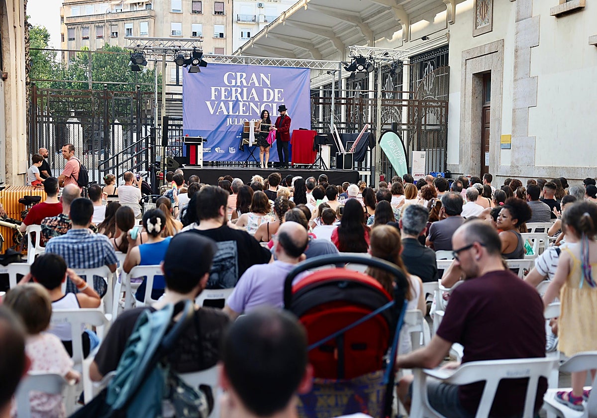 Imagen de un concierto de la Gran Feria de Valencia 2025