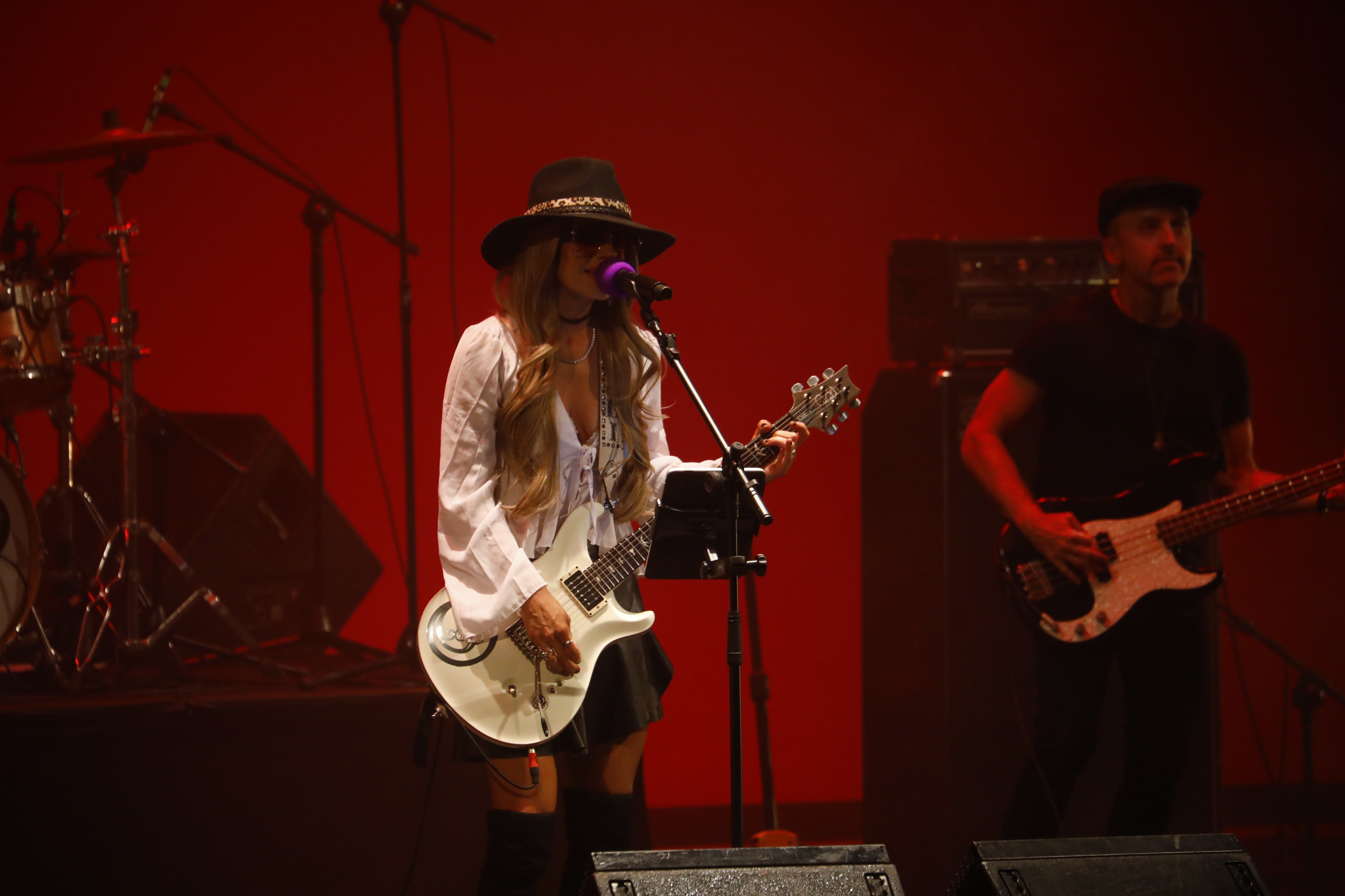 Las mejores imágenes del concierto de Orianthi, la diva australiana del blues y el rock en Córdoba