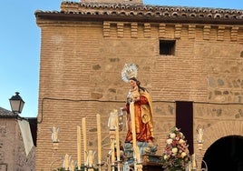 La Virgen del Carmen de San Andrés recorre las calles de Toledo como cada mes de julio