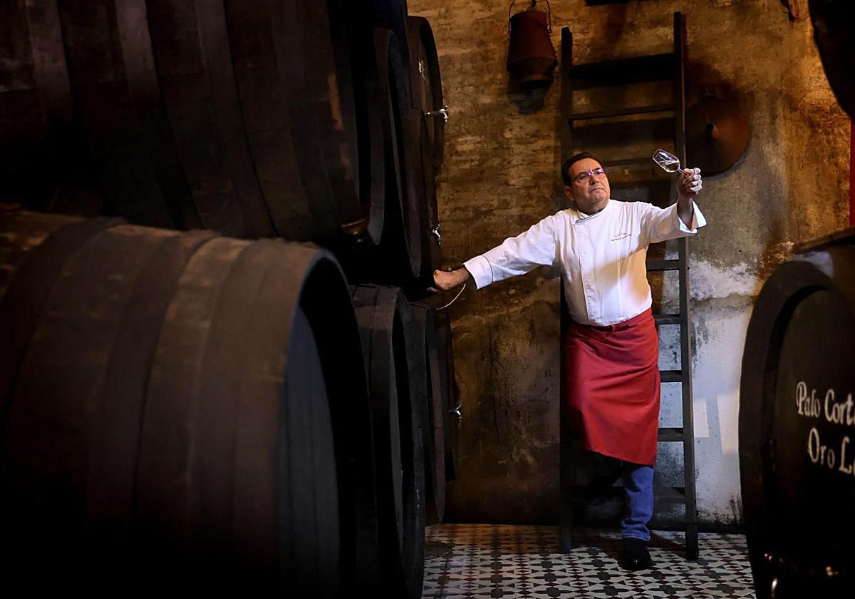 Imagen de la Bodega en la Taberna Plateros de Córdoba