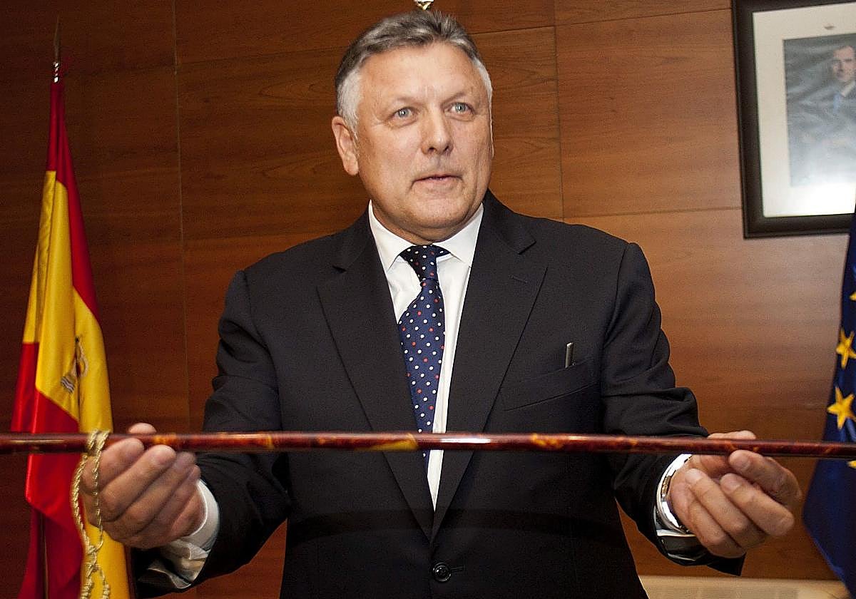 Telmo Martín, alcalde de Sangenjo