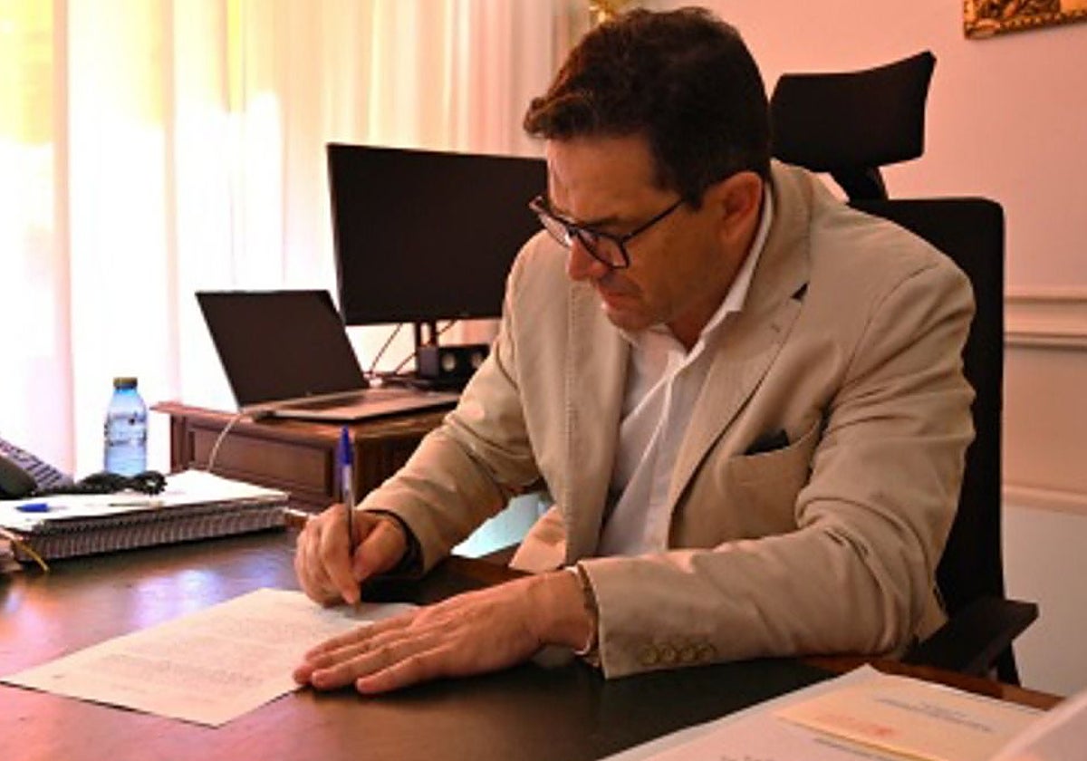 El presidente de la Diputación de Ciudad Real, Miguel Ángel Valverde