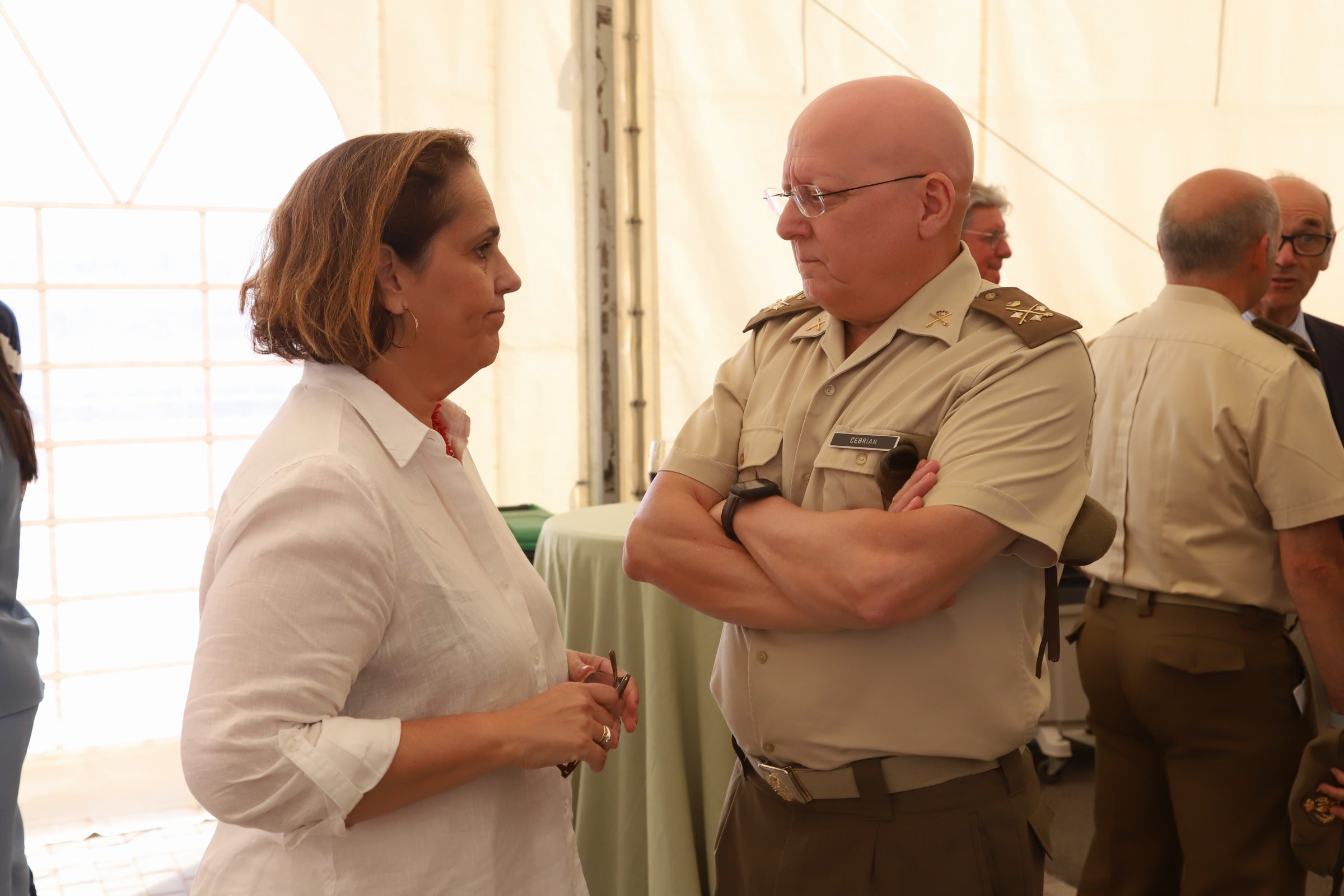 Las imágenes de la entrega de la urbanización de la Base Logística del Ejército en Córdoba