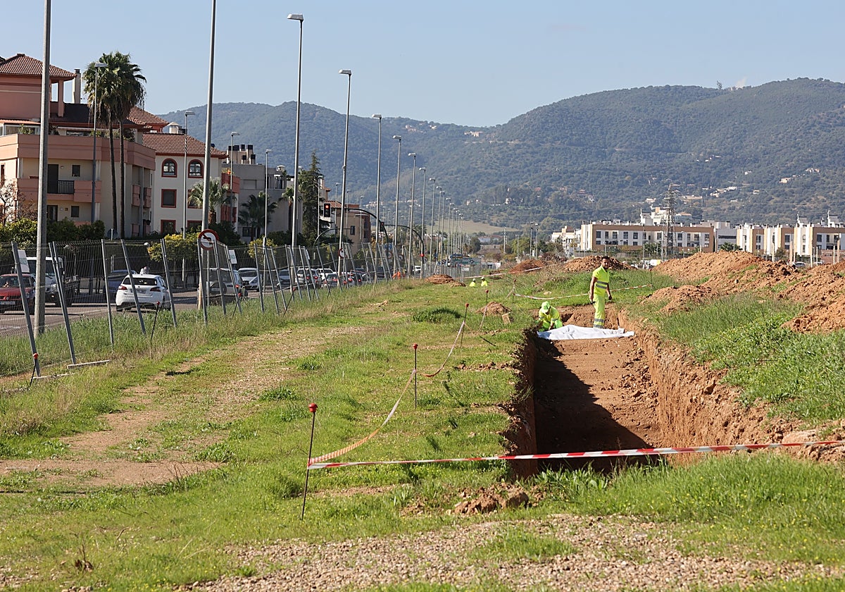 Catas arqueológicas junto al futuro trazado de la Ronda Norte