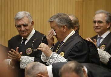 La toma de posesión de Miguel Ángel Pareja como presidente de la Audiencia Provincial, en imágenes