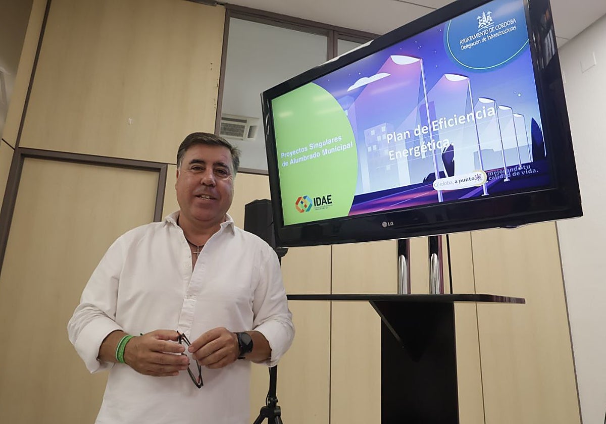 Miguel Ruiz Madruga, en la presentación del proyecto