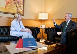 Primera reunión Azcón-Alegría para abordar el 'cupo catalán' y desencuentro total: «Sánchez quiere levantar un muro»