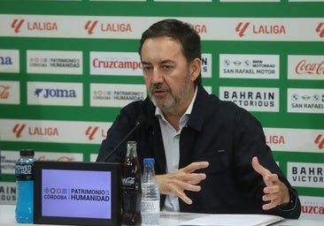 Monterrubio: «No hemos recibido ofertas por ningún jugador del Córdoba CF»