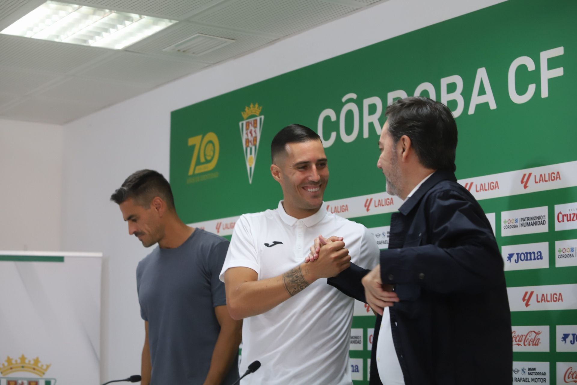 Las mejores imágenes de la presentación de Sergi Guardiola y Dalisson con el Córdoba CF