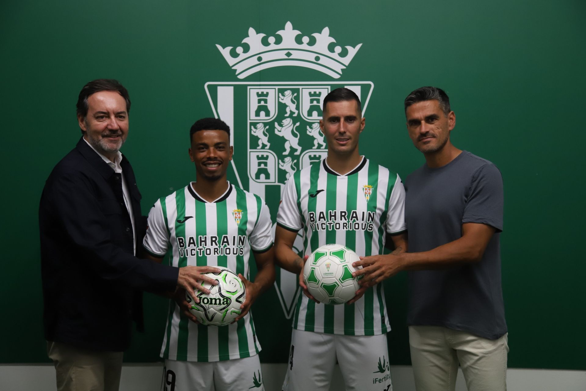 Las mejores imágenes de la presentación de Sergi Guardiola y Dalisson con el Córdoba CF