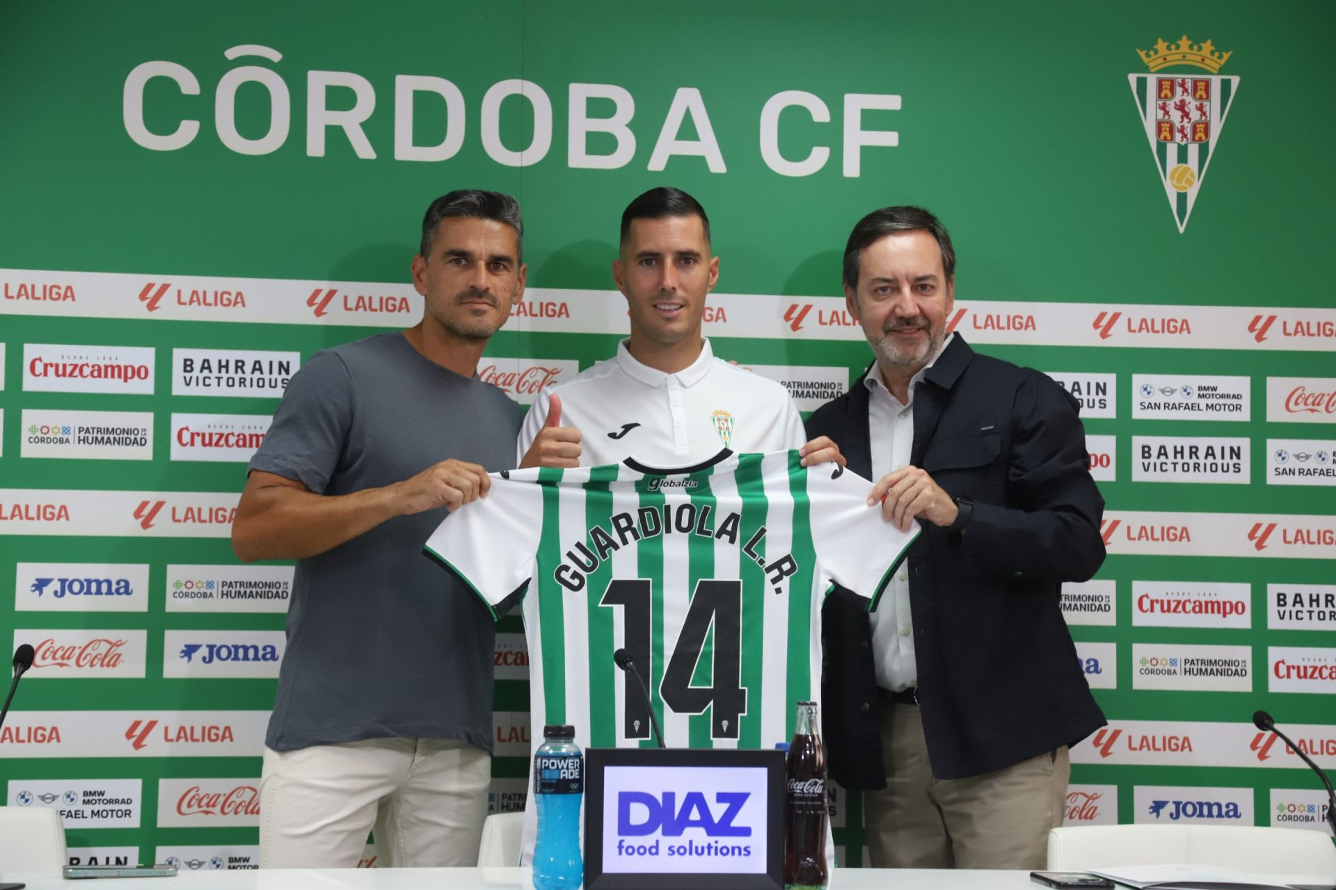 Las mejores imágenes de la presentación de Sergi Guardiola y Dalisson con el Córdoba CF