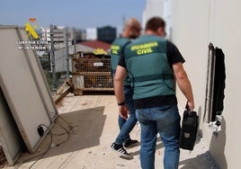 Guardia Civil y Policía Nacional acaban con la banda de butroneros que robó cobre por valor de 600.000 euros en España