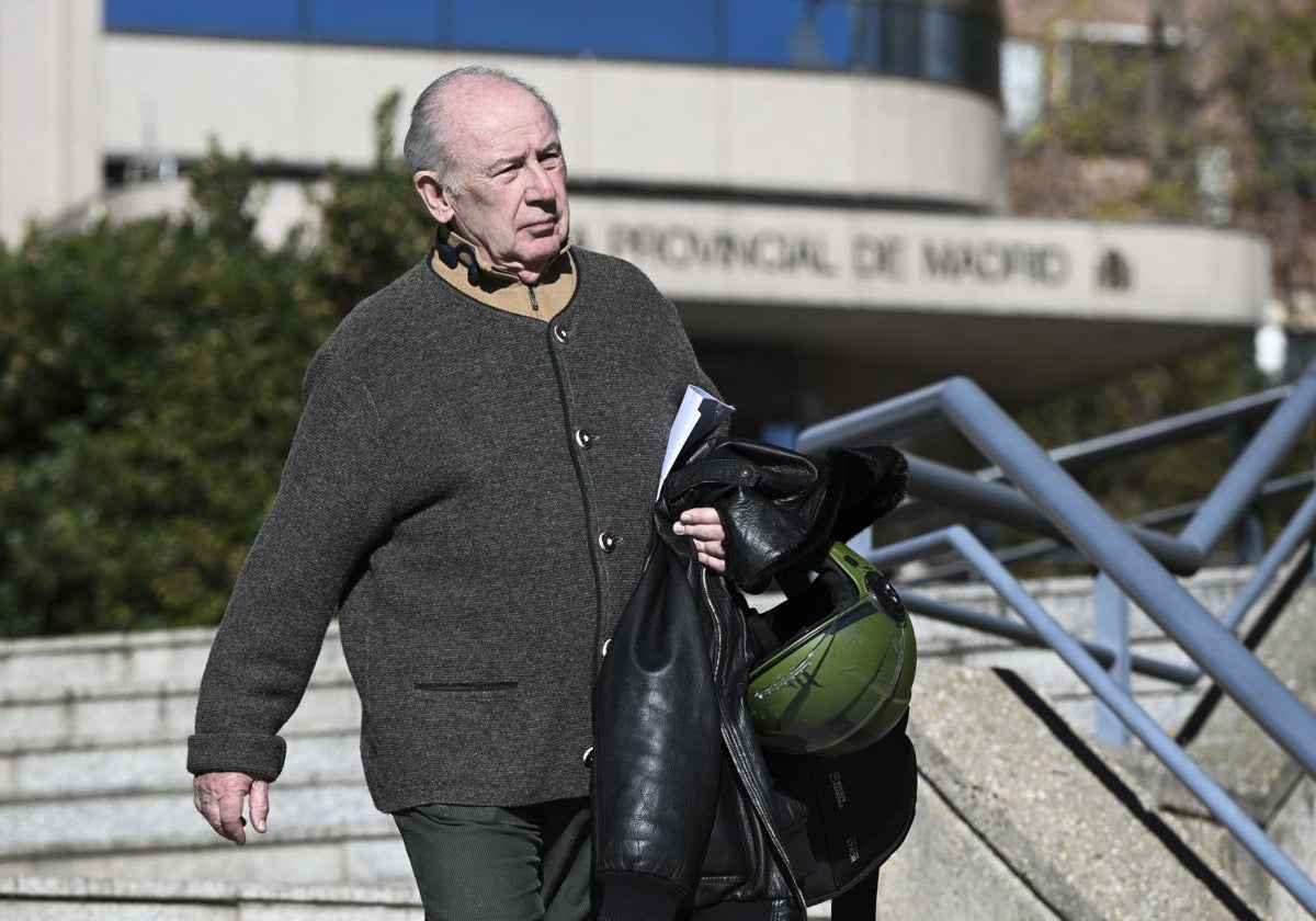Rodrigo Rato en la Audiencia Provincial de Madrid