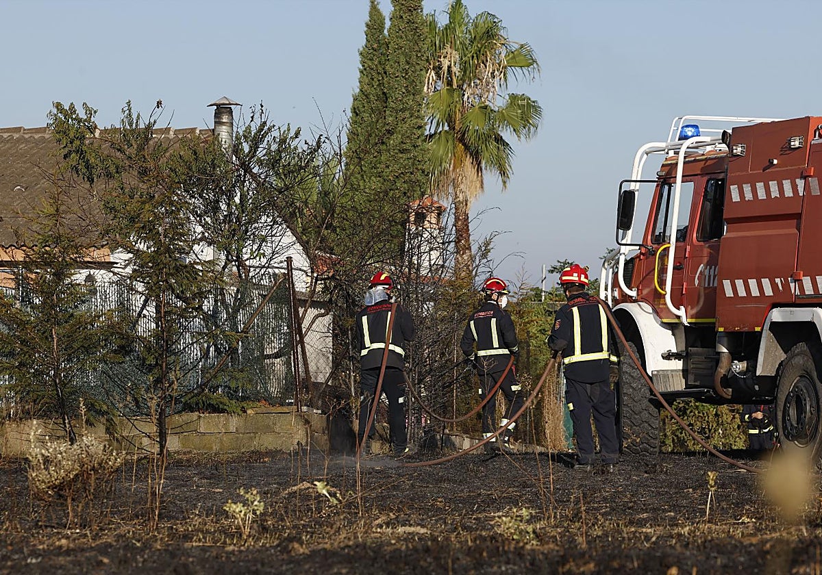 El incendio de Méntrida (Toledo)