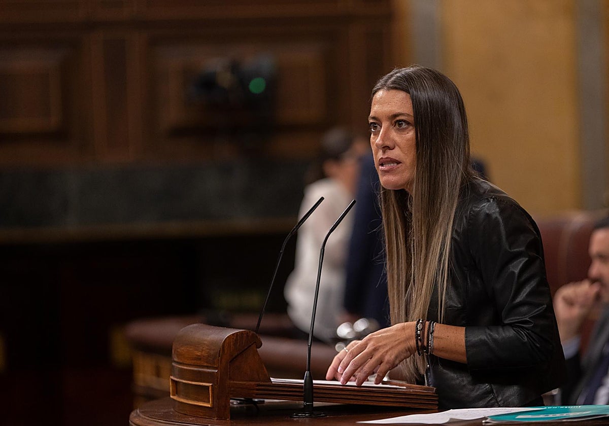 La portavoz de Junts en el Congreso, Miriam Nogueras