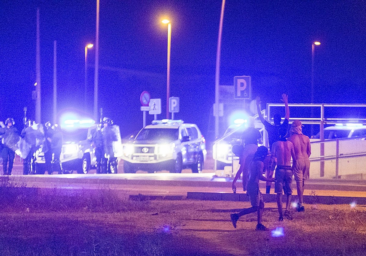 Cuarta noche de disturbios en Torre Pacheco (Murcia)