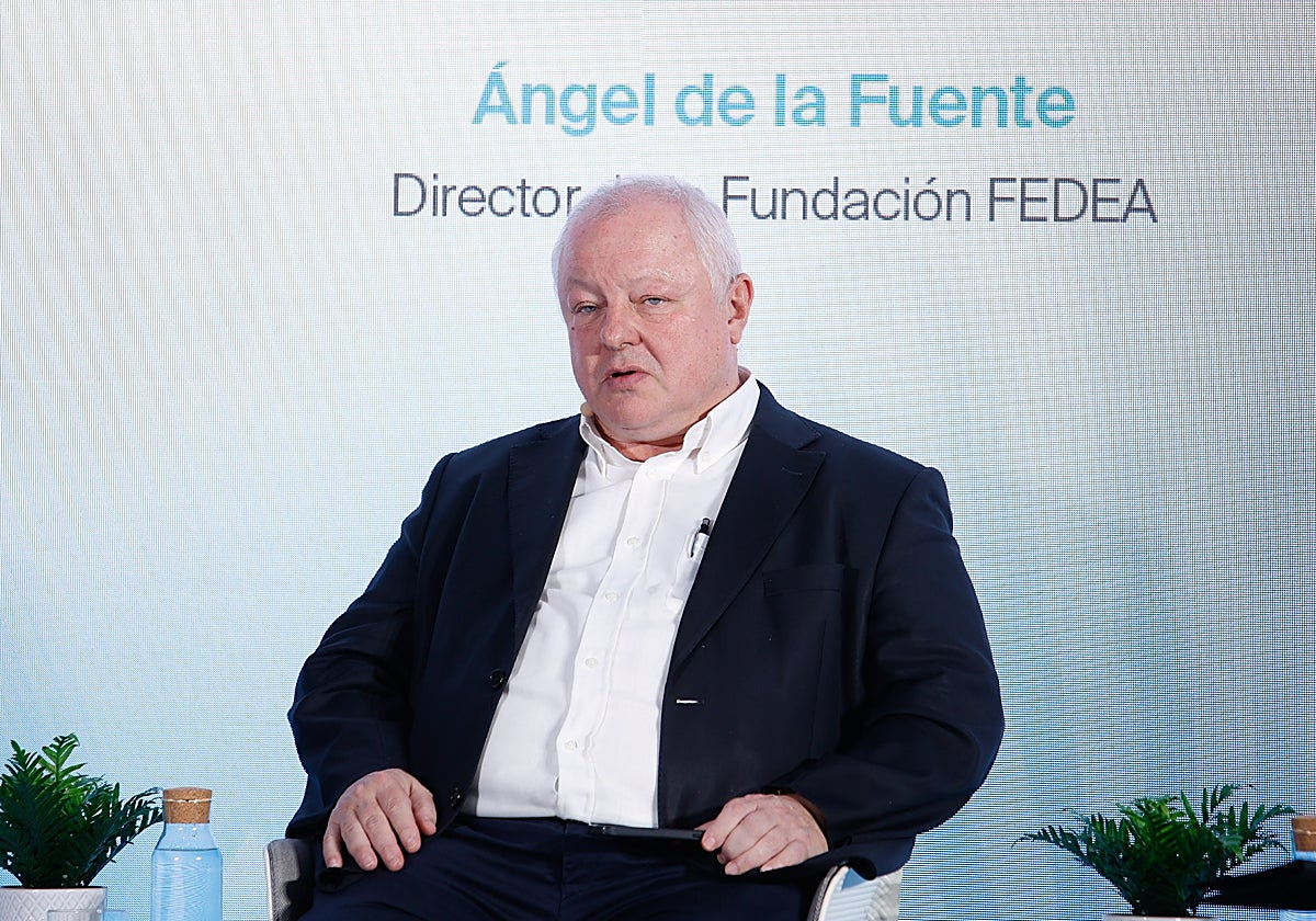 El director de Fedea, Ángel de la Fuente, en un Foro de ABC