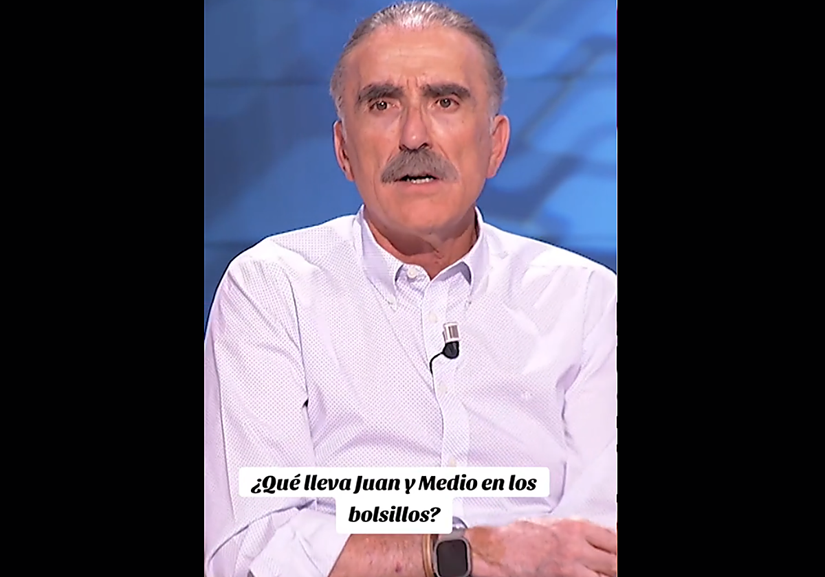 Juan y Medio en uno de los momentos del programa