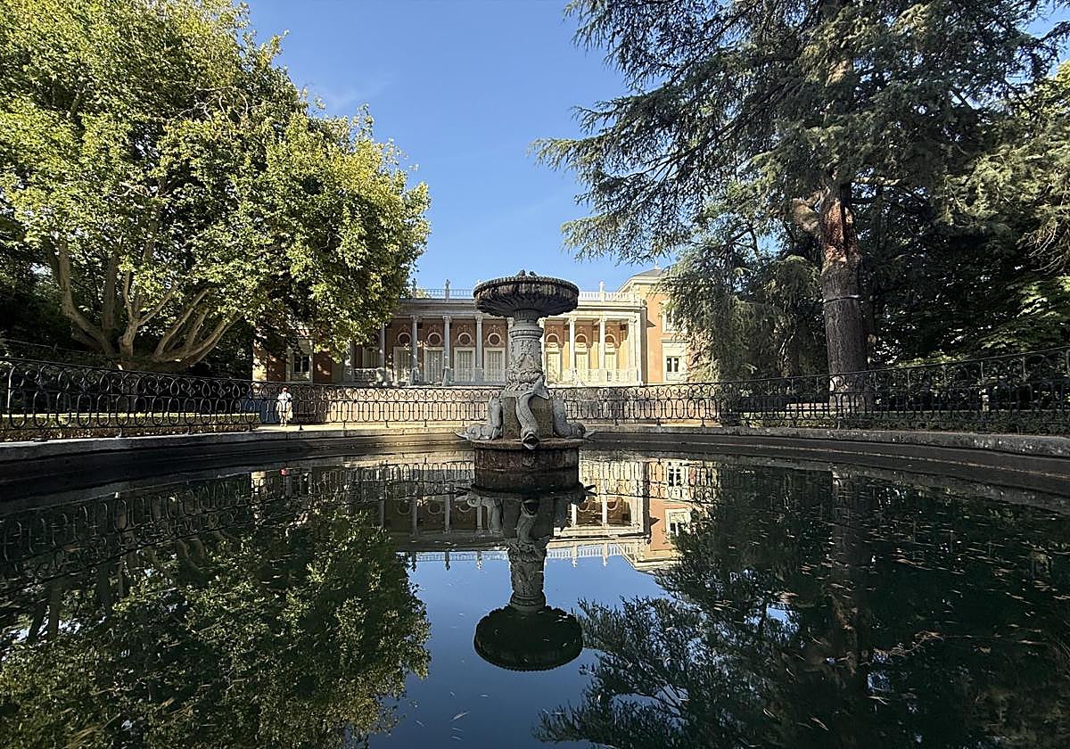 El exterior del palacio que albergará el Museo El Capricho